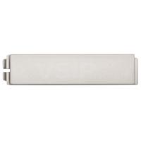 Metal cover for the 2N Verso Buttons (Brushed Nickel)