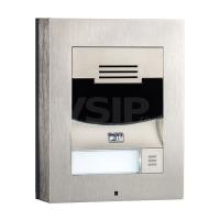 2N IP Solo Surface Mount Intercom 9155301CS in Brushed Nickel