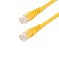 Ethernet Cable - Category 5 - Yellow - 1m