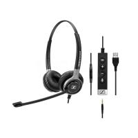 Sennheiser SC665-USB Premium Wired Headset with 3.5 mm jack and USB
