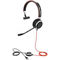 Jabra Evolve 40 MS Mono Wired Headset 