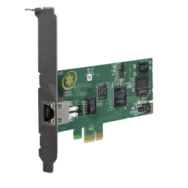 Digium 1 span digital T1/E1/J1/PRI PCI Express card with hardware echo cancellation