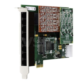 Digium 8 port modular analog PCI 3.3/5.0V card with 8 FXO interfaces