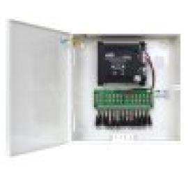 Standard metal cased 12vdc, 1.0A power supply.