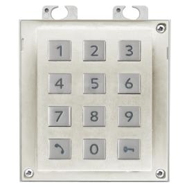 Mechanical Keypad Module for 2N Verso and Access Unit (Brushed Nickel)