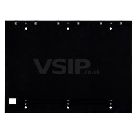 Backplate to surface-mount 6 Verso or Access Unit modules (3Wx2H)