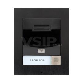 2N IP Solo with Camera Surface Mount - Black (inc frame) (Recommended with 9155068)