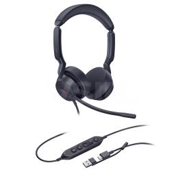 Yealink UH44 Dual USB-C/A Wired Headset Yealink UH44 Dual USB-C/A Wired Headset
