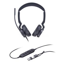 Yealink UH46 Dual USB-C/A Wired Headset Yealink UH46 Dual USB-C/A Wired Headset