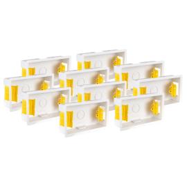 Double Lining Back Boxes 35mm - 10 Pack