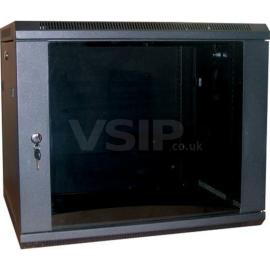 Excel Environ WR600 Wallrack Network Data Cabinet 18U 600mm Black