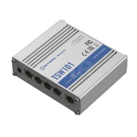 Teltonika TSW101 Automotive 5 Port Gigabit Switch with 4 PoE+ Ports