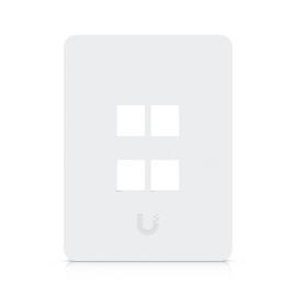 Ubiquiti Vertical 4 Port Keystone Paintable Wall Plate 4-Pack