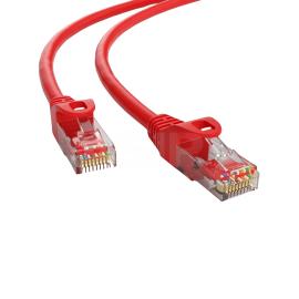Ethernet Cable - Category 5 - Red - 0.25m