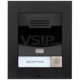 2N IP Solo Surface Mount Intercom 9155301CBS in Black