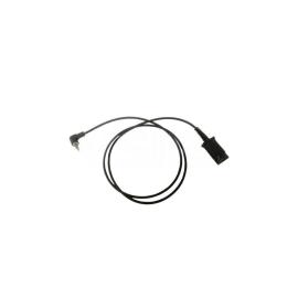Eartec QD007 Bottom Cable with 3.5mm jack connector	