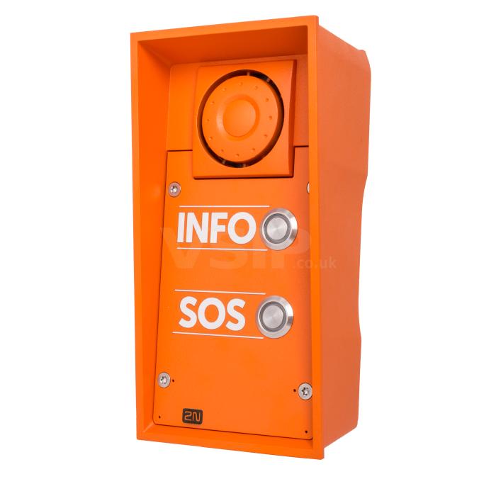 2N IP Safety: 2 Button (INFO/SOS) & 10W Speaker