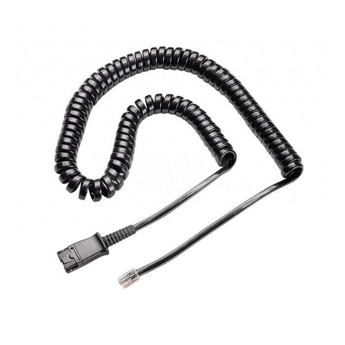 Plantronics (U10PS) RJ9 to QD Bottom Cable