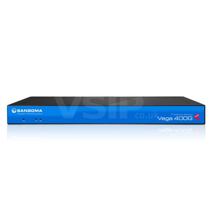 Vega 400G - 4 T1/E1, failover, 30 VoIP channels (upgradable to 120)