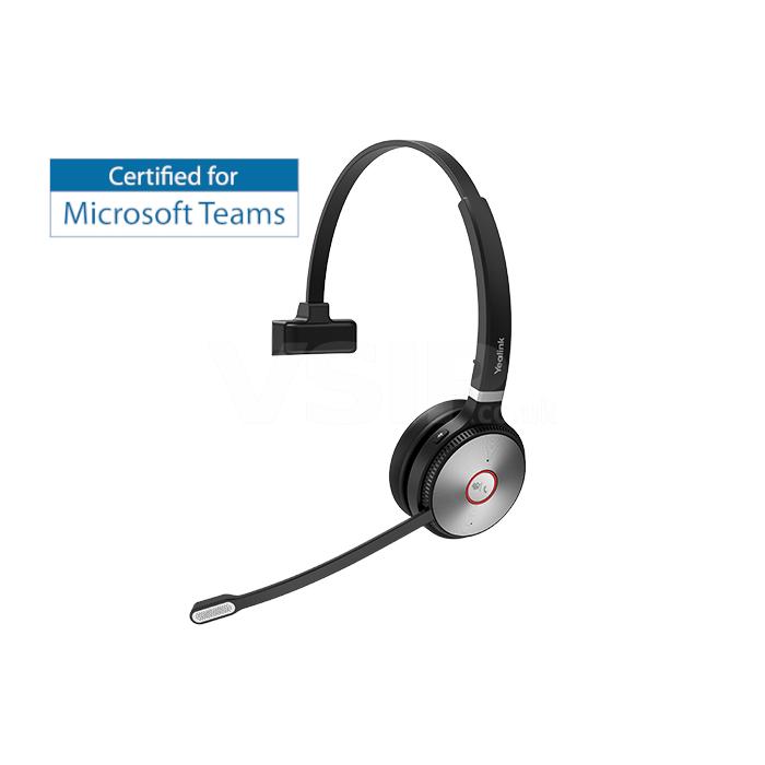 Yealink WH62 Mono DECT Wireless Headset (Teams edition)