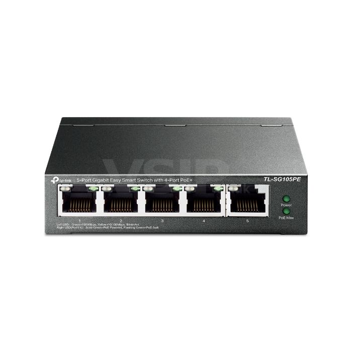 TP-Link SG105PE 5 Port Gigabit PoE Switch