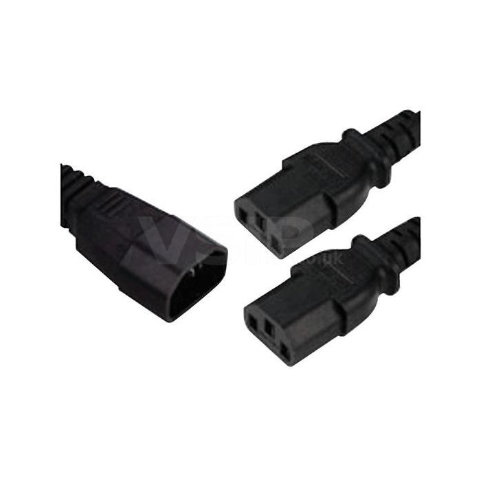Titan C14 to 2 x C13 Connector (2.5m)