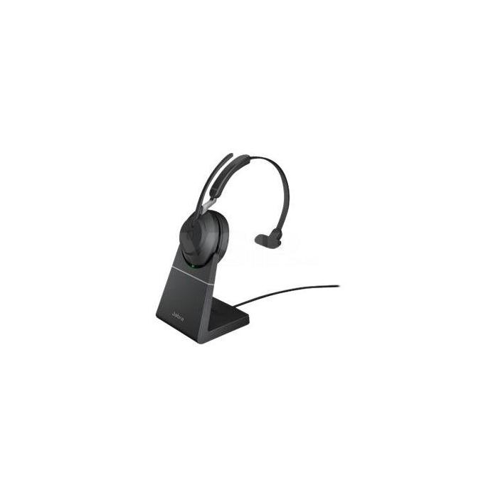 Jabra Evolve2 65 Link380 USB-C UC Mono Headset with Stand
