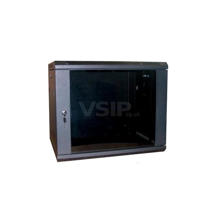 Excel 12U Flat Packed Wall Rack Cabinet 600mm x 500mm Cabinet