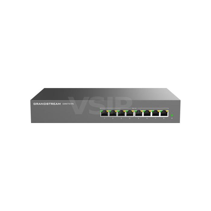 GWN7701PA UNMANAGED 8-PORT(8 X POE) GE SWITCH