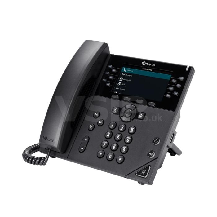 Polycom VVX450 Twelve-line Business IP Desk Phone with Colour Display
