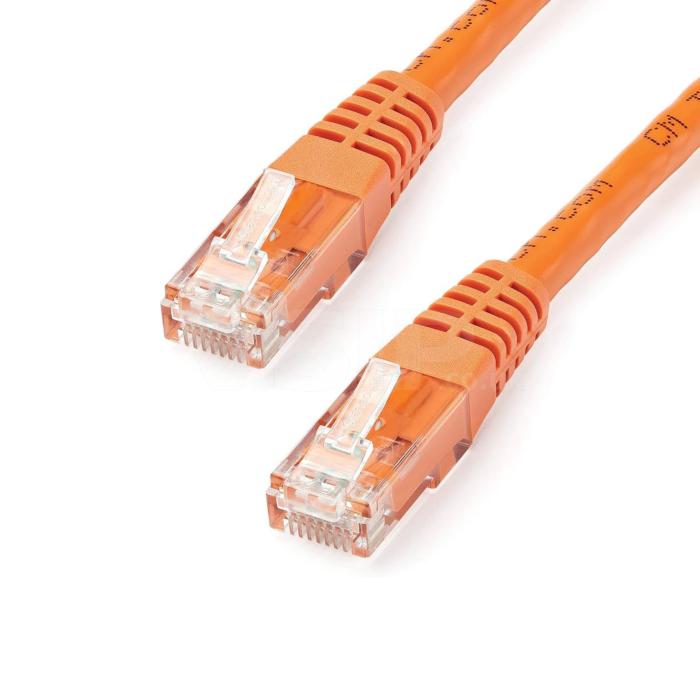 Ethernet Cable - Category 6 - Orange - 1.5m