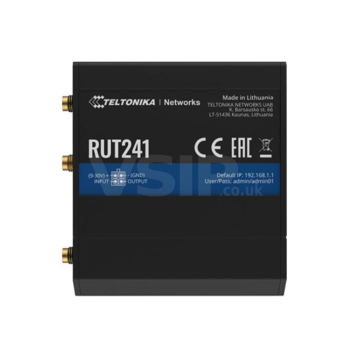 Teltonika RUT241098000 (USA) Industrial 4G LTE Mobile Wi-Fi Router