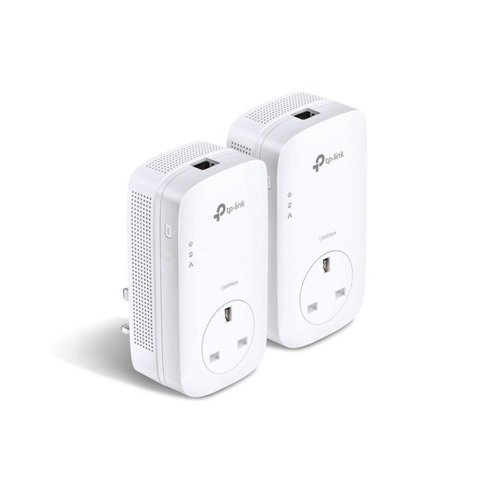 TP-Link TL-PA8010P Gigabit Passthrough Powerline Starter Kit