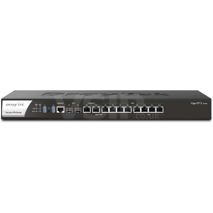 DrayTek Vigor 3912 Multi-WAN Internet Gateway Router